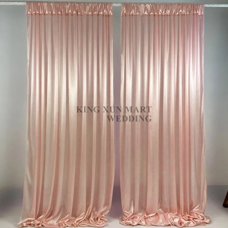 Flower Wall Panel - White Panel Ice Silk Wedding Backdrop
