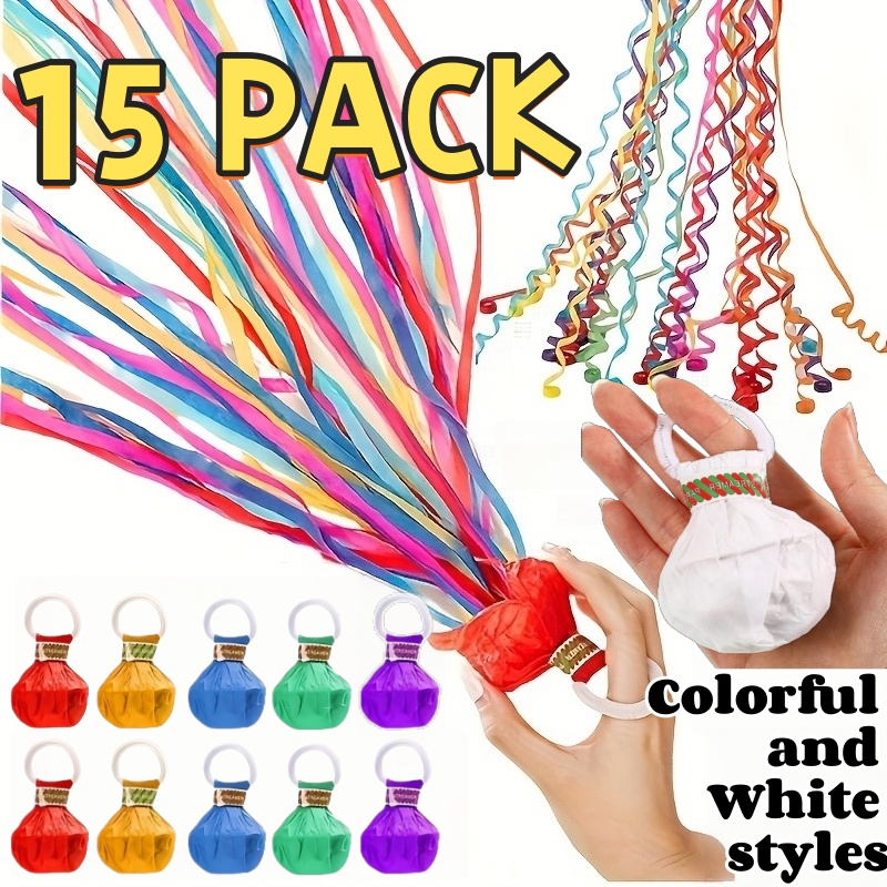2/15pcs Hand-Thrown Confetti E - Confetti Cannon Tube 评论和价格