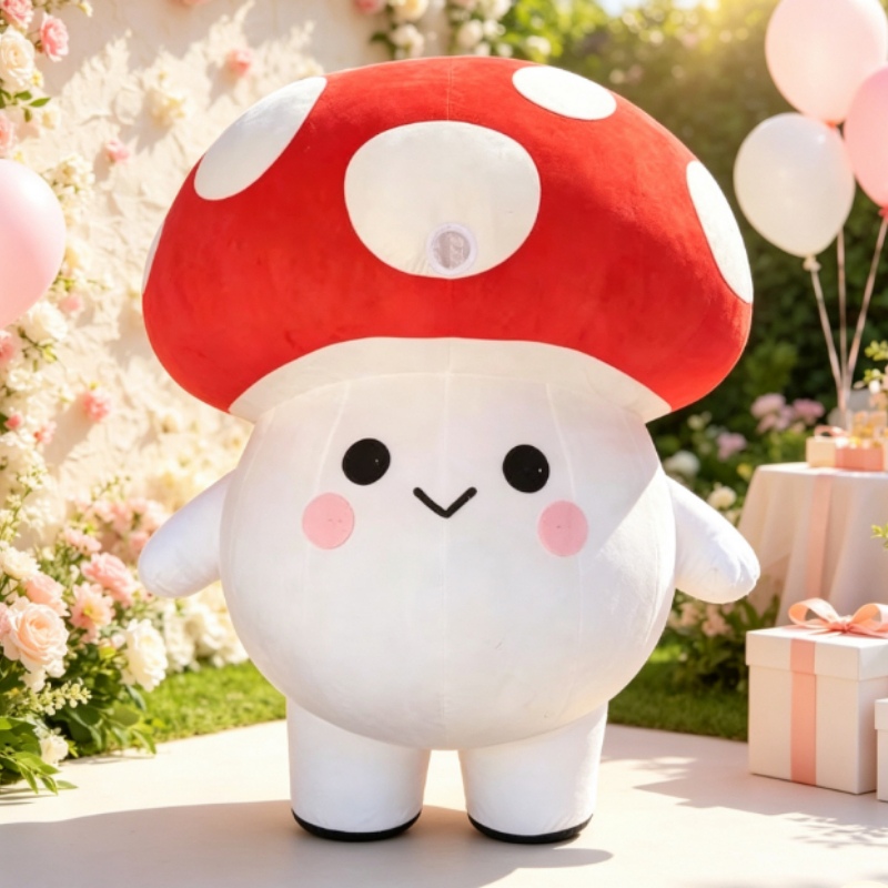 Inflatable Mushroom Mascot Cos - Event Party 评论和价格
