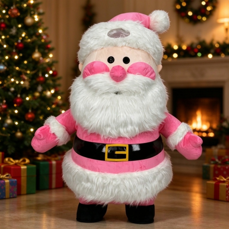 Pink Santa Claus Inflatable Ma - Event Party 评论和价格