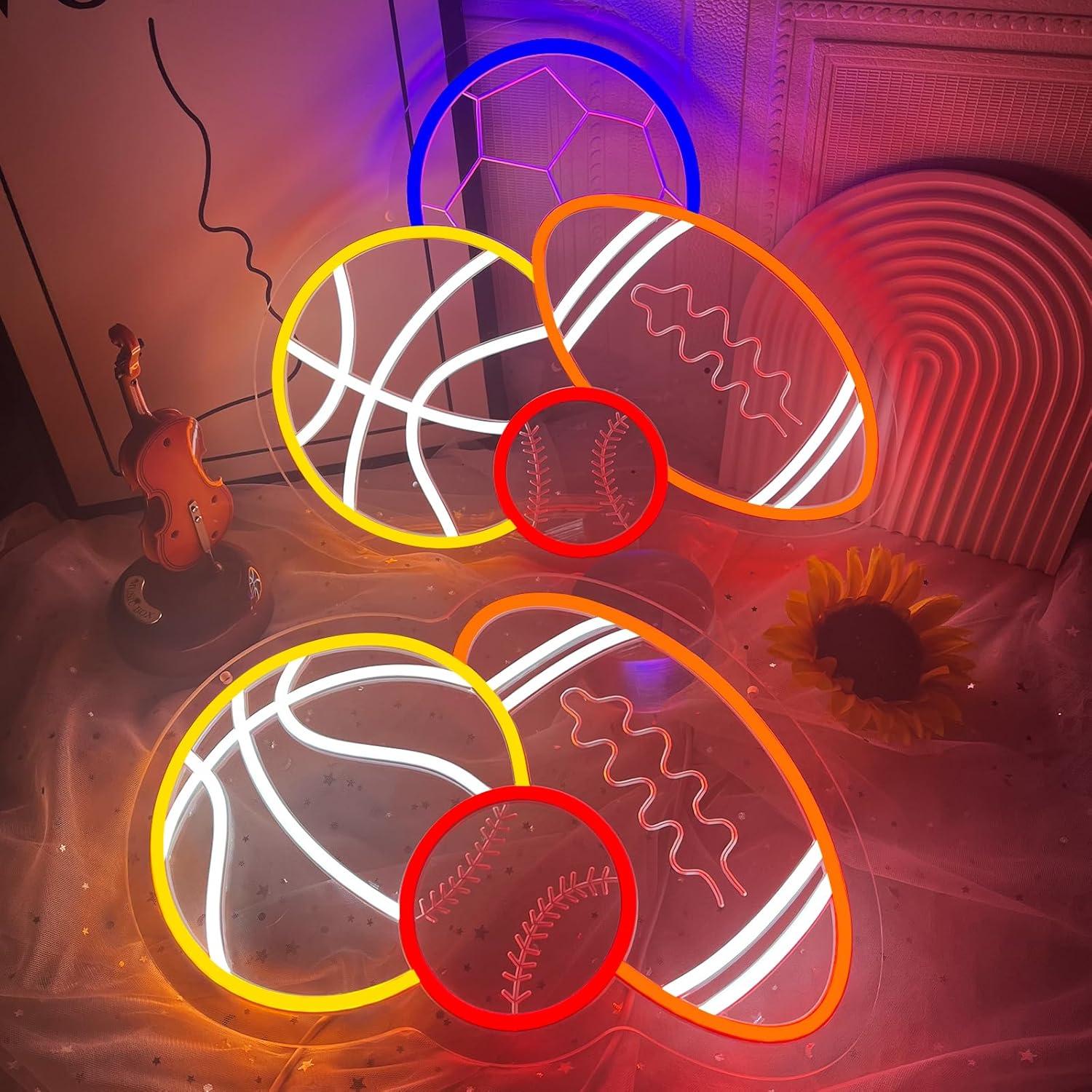 Balls Combination Neon Sign Sp - Neon Sign Party 评论和价格
