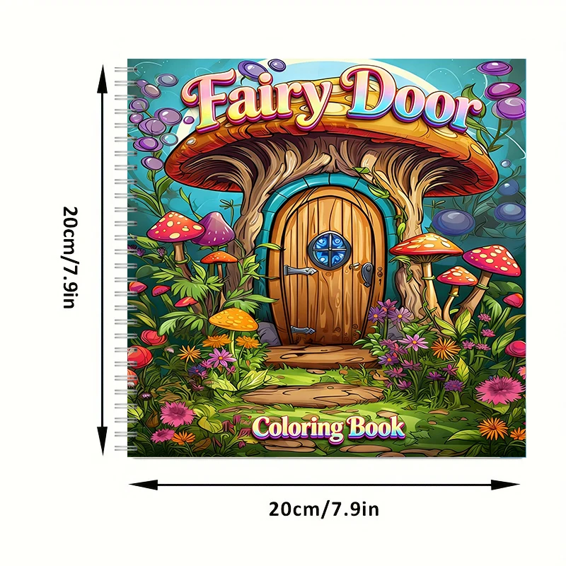Coloring Book Fairy Door for A - Supply Event 评论和价格