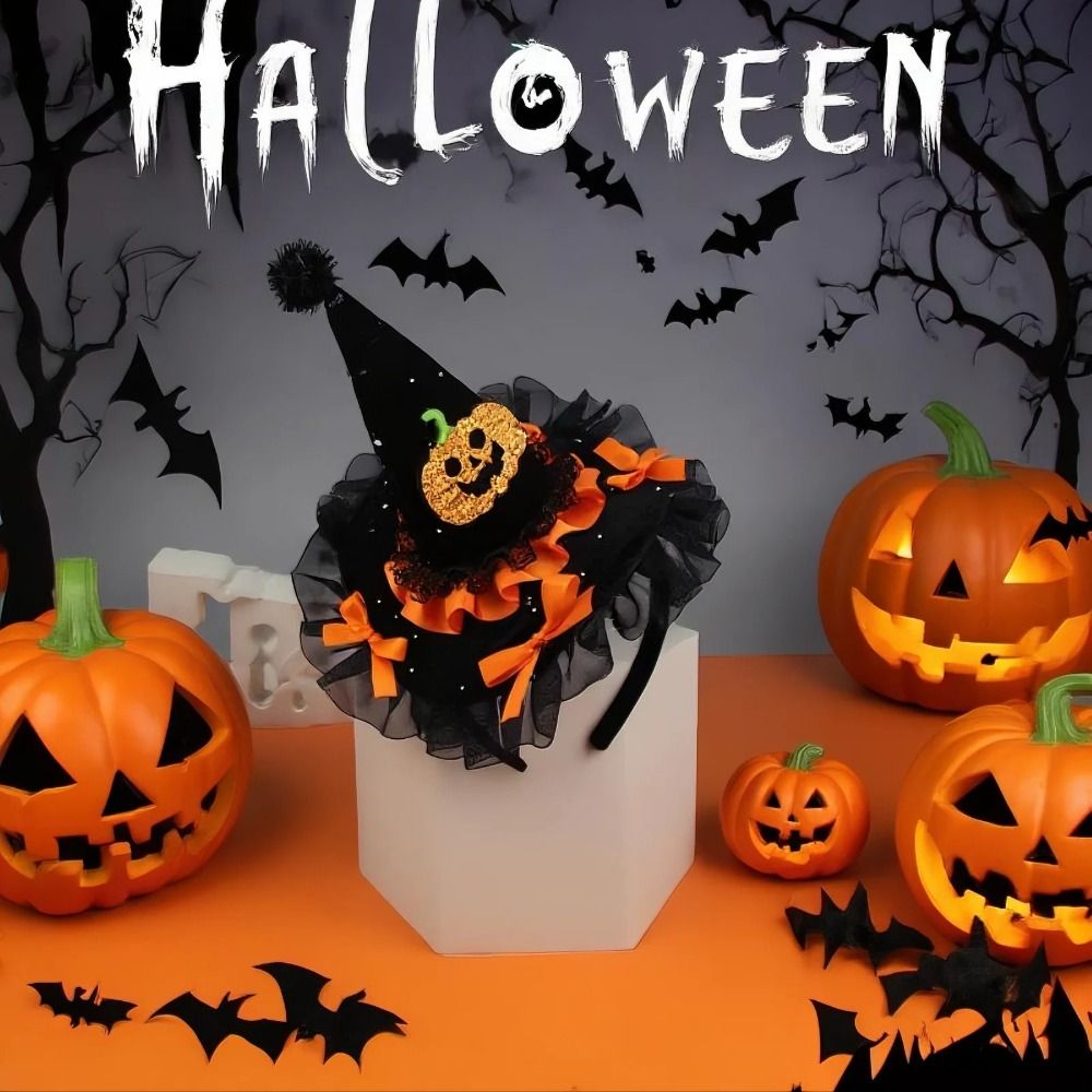 Spider Halloween Witch Hat Hea - Party Hat Cone 评论和价格