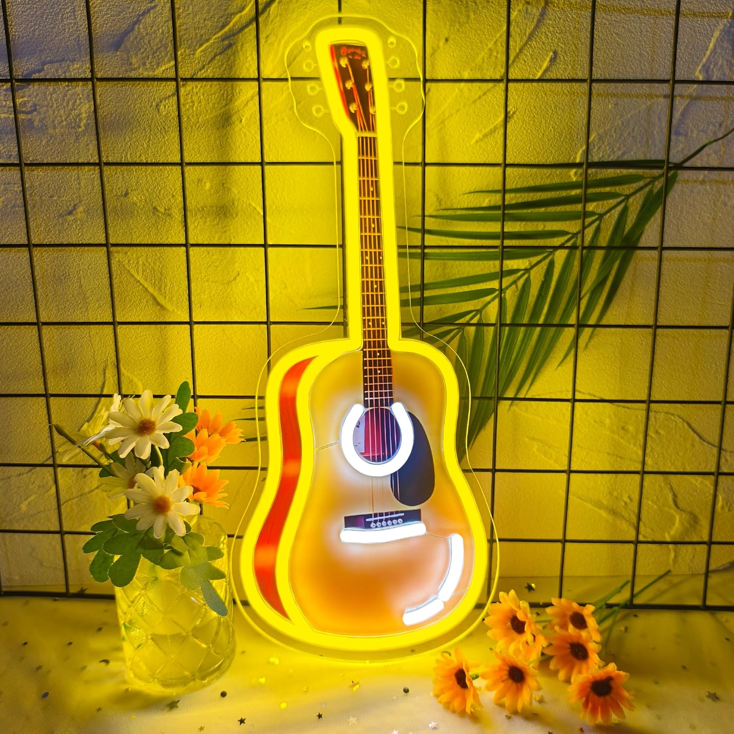 Acoustic Guitar LED Neon Sign  - Neon Sign Party 评论和价格
