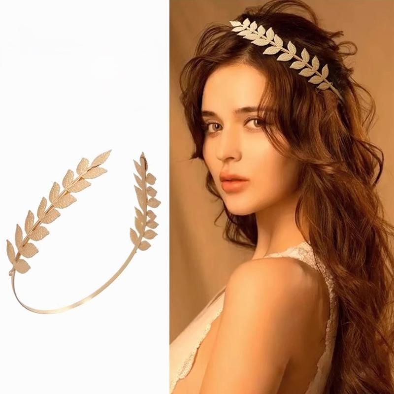【B】Retro Gold Color Leaf Headb - Event Suppliers 评论和价格
