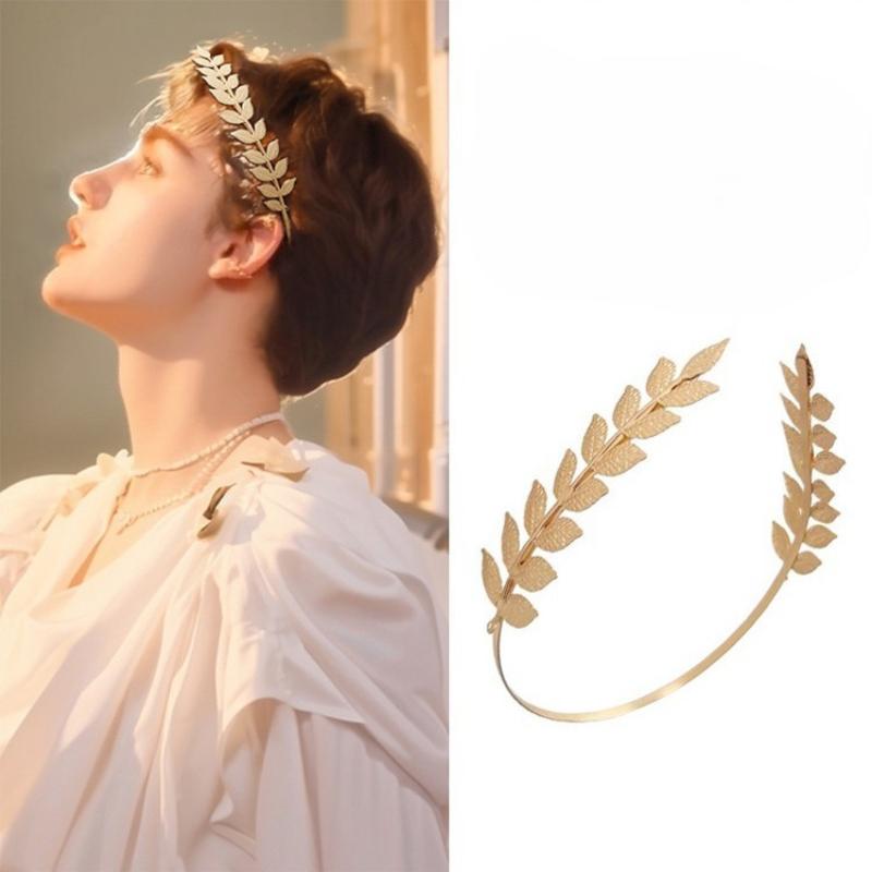 【B】Retro Gold Color Leaf Headb - Event Suppliers 评论和价格